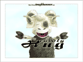 Sheep ram with wide open arms: “cardly Hug”