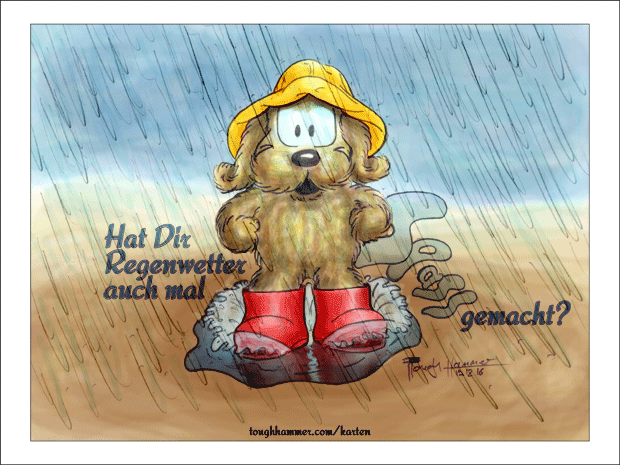 Hat Dir Regenwetter auch mal Spass gemacht?